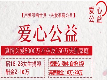 新疆捐卵助孕生子 爱心志愿者招募
